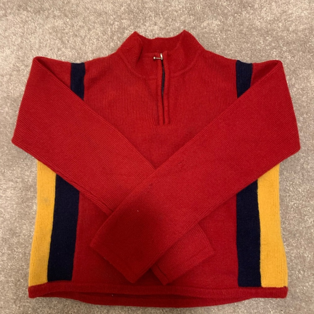 Abercrombie &Fitch 100% wool  sweater sz M